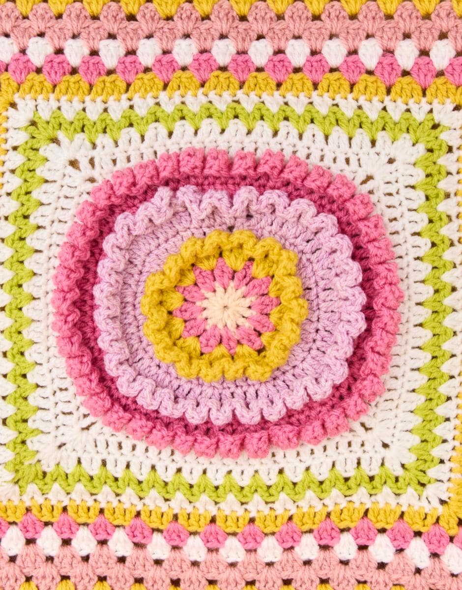 Sirdar Hearts and Flowers Spring Crochet Along Blanket Yarn Bundle Free Weekly Crochet Patterns & Videos Starting 5th Of February