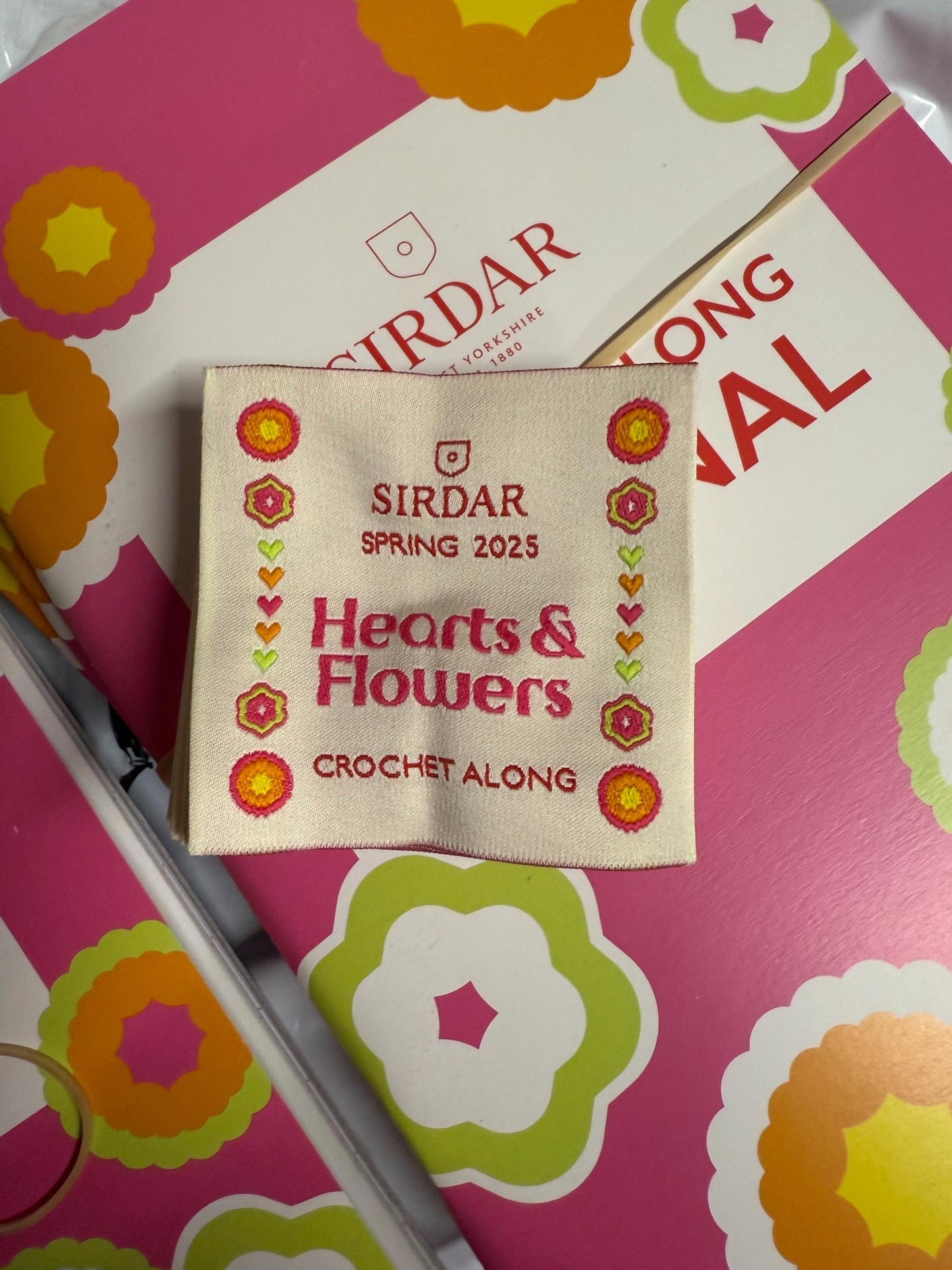 Sirdar Hearts and Flowers Spring Crochet Along Blanket Yarn Bundle Free Weekly Crochet Patterns & Videos Starting 5th Of February