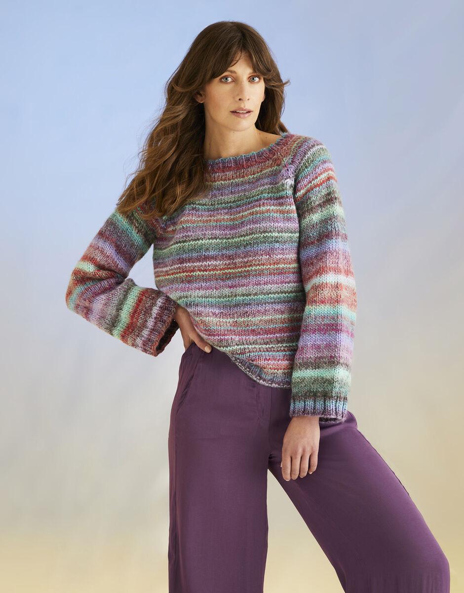 Sirdar Jewelspun with Wool Chunky Knitting Pattern Books. Design 10800, 10801 and 10702. Sweater Knitting Patterns.