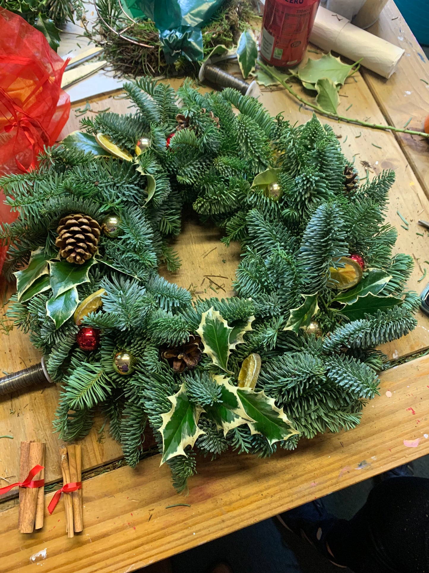 Traditional Christmas Wreath Workshop