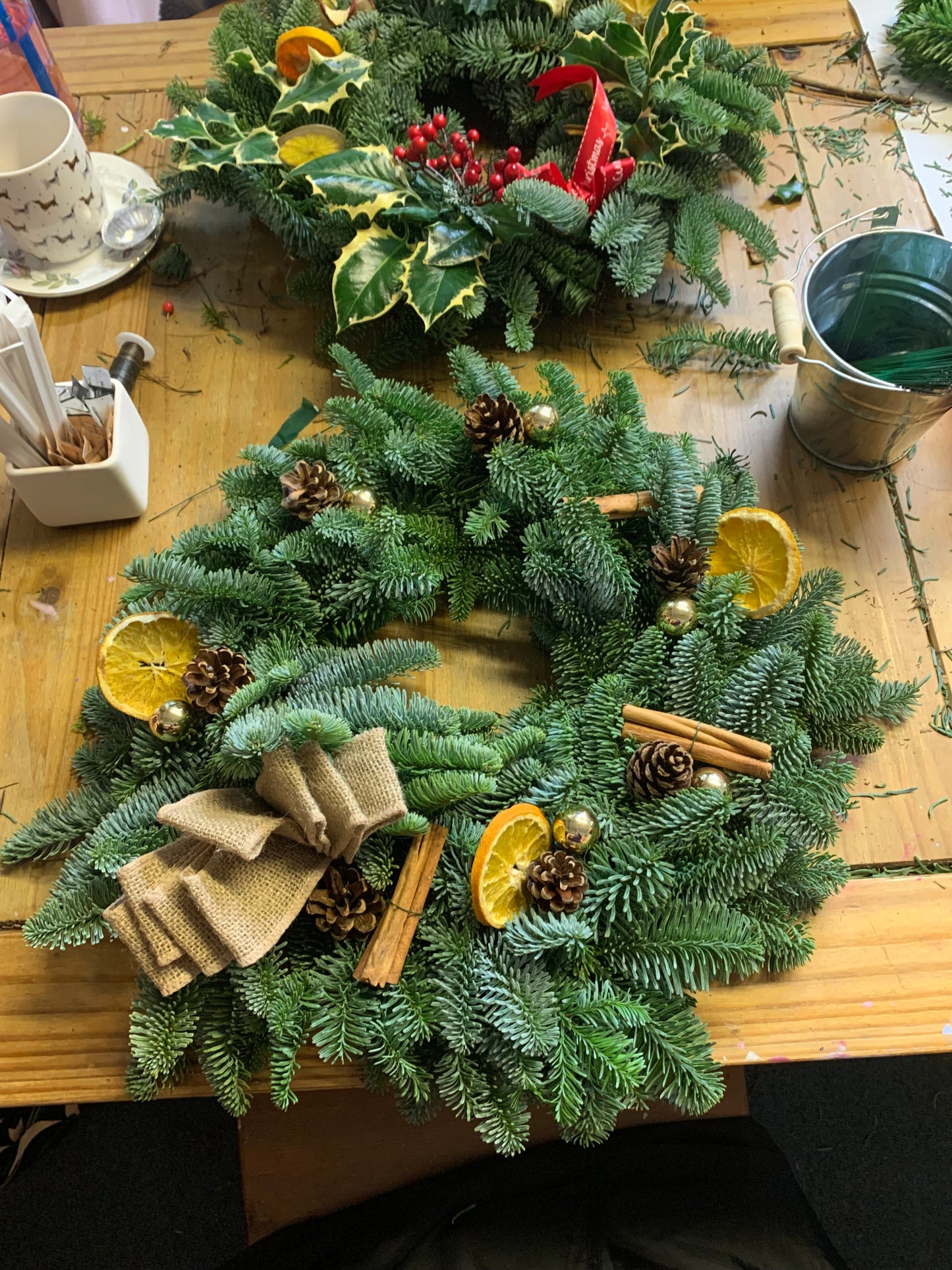 Traditional Christmas Wreath Workshop